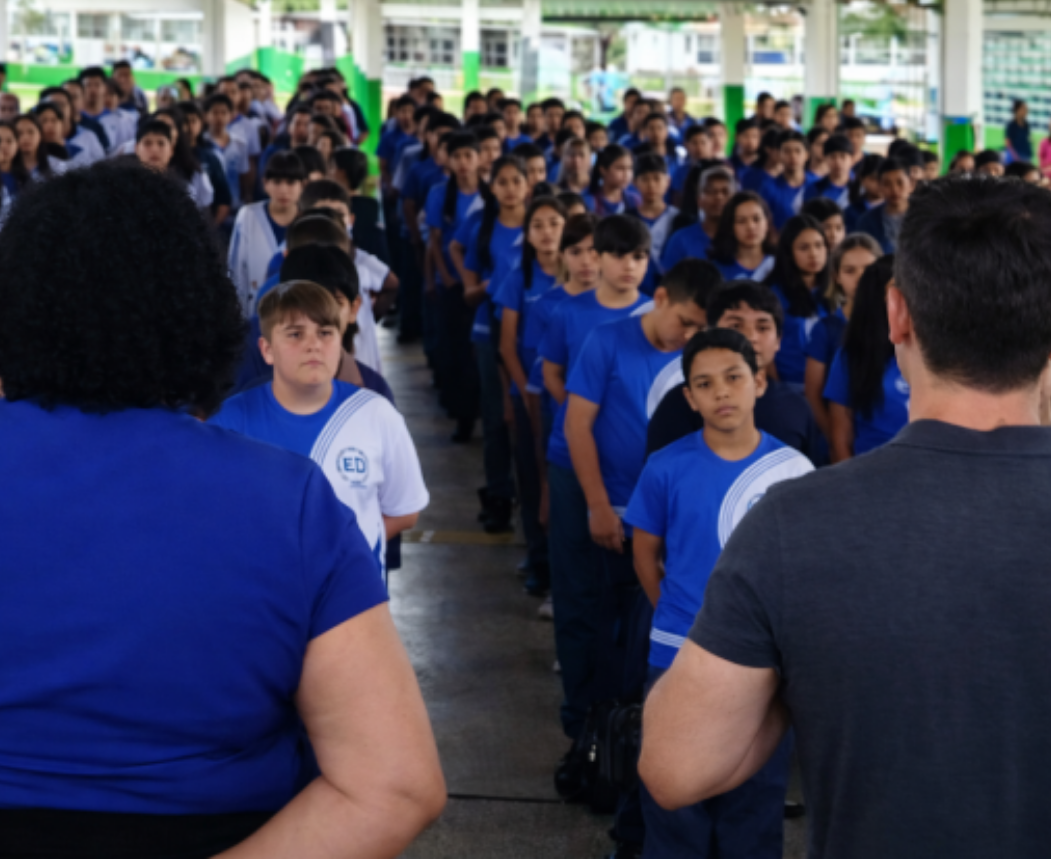 Alunos em formação